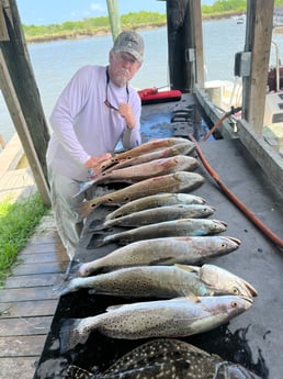 Flounder, Redfish, Speckled Trout / Spotted Seatrout fishing in South Padre Island, Texas