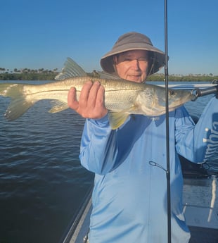 Snook fishing in New Smyrna Beach, Florida