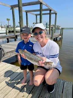 Speckled Trout Fishing in Galveston, Texas