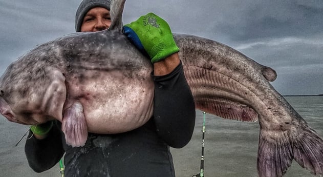 Blue Catfish fishing in Dallas, Texas