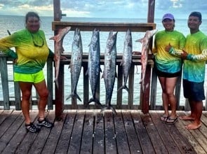 King Mackerel / Kingfish fishing in South Padre Island, Texas