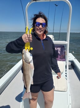 Redfish fishing in South Padre Island, Texas