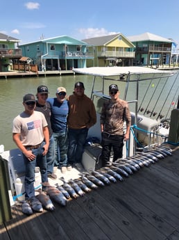 Fishing in Rockport, Texas