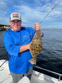 Flounder fishing in Orange Beach, Alabama