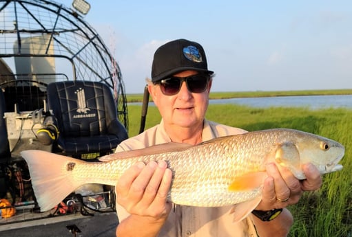 Redfish fishing in Port O&#039;Connor, Texas, USA