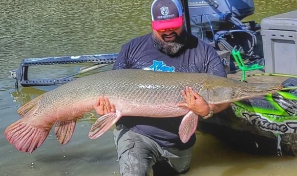 Alligator Gar fishing in Dallas, Texas