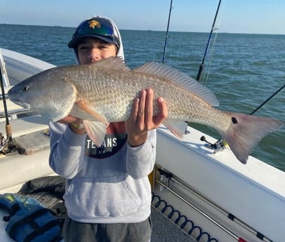 Redfish fishing in Galveston, Texas