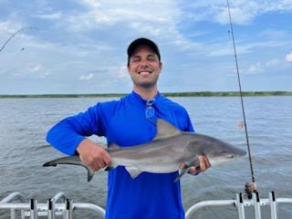 Blacktip Shark Fishing in New Orleans, Louisiana