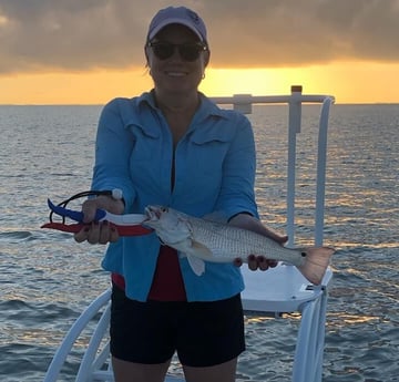 Redfish fishing in South Padre Island, Texas