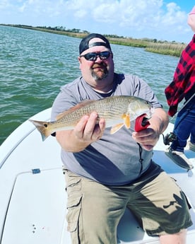 Redfish fishing in Savannah, Georgia