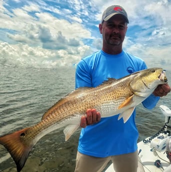 Redfish fishing in Beaufort, North Carolina