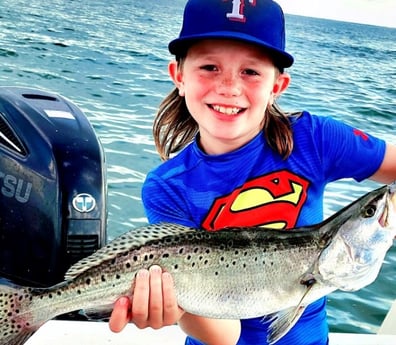 Speckled Trout Fishing in Galveston, Texas