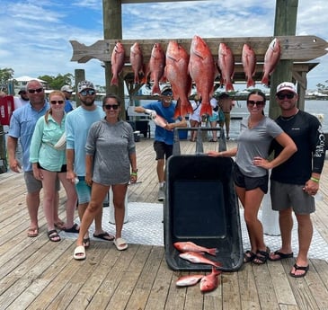 Red Snapper Fishing in Orange Beach, Alabama