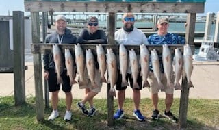 Fishing in Aransas Pass, Texas