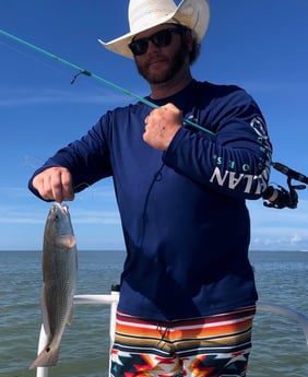 Redfish fishing in South Padre Island, Texas