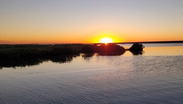 Fishing in Port Isabel, Texas