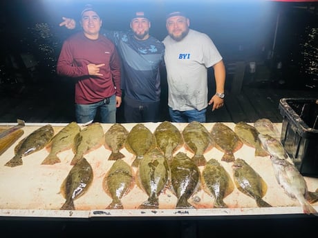 Flounder, Sheepshead Fishing in Galveston, Texas