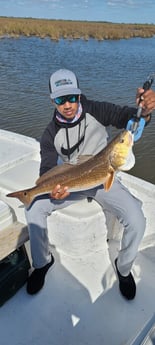 Redfish fishing in Galveston, Texas