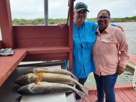 Flounder, Speckled Trout / Spotted Seatrout fishing in South Padre Island, Texas