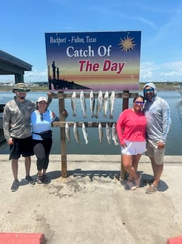 Fishing in Rockport, Texas