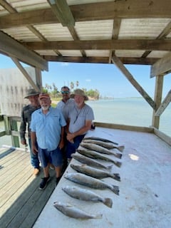 Speckled Trout Fishing in Ingleside, Texas