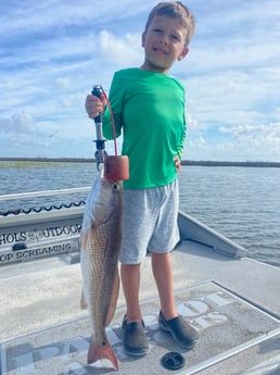 Redfish fishing in Rockport, Texas