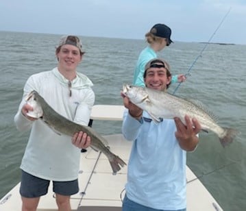 Speckled Trout / Spotted Seatrout fishing in South Padre Island, Texas