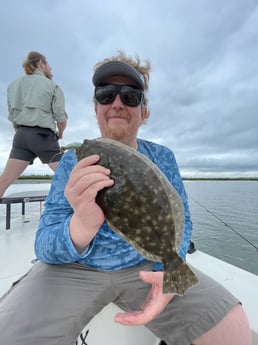 Flounder fishing in Wrightsville Beach, North Carolina