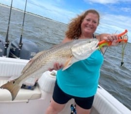 Redfish fishing in Port Orange, Florida