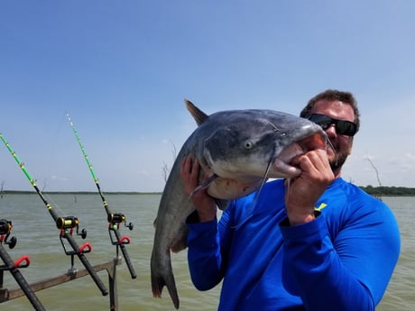 Blue Catfish fishing in Dallas, Texas