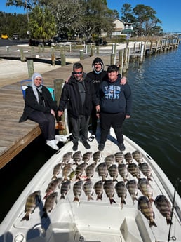 Redfish fishing in Pensacola, Florida