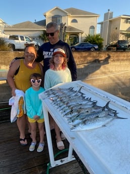 Spanish Mackerel fishing in Destin, Florida