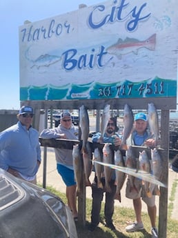 Speckled Trout / Spotted Seatrout fishing in Rockport, Texas