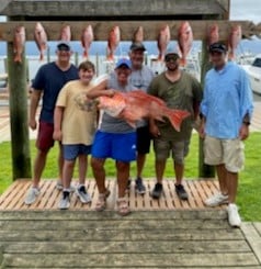 Red Snapper fishing in Gulf Shores, Alabama