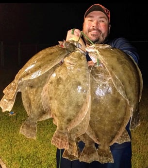 Flounder Fishing in Galveston, Texas