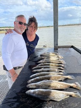 Speckled Trout Fishing in Galveston, Texas