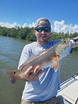 Redfish fishing in New Smyrna Beach, Florida