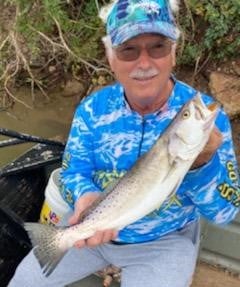 Speckled Trout / Spotted Seatrout Fishing in Freeport, Texas