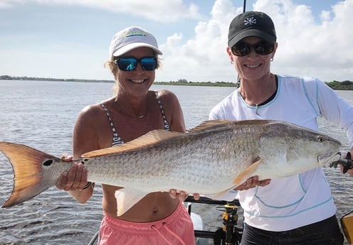 Redfish fishing in New Smyrna Beach, Florida