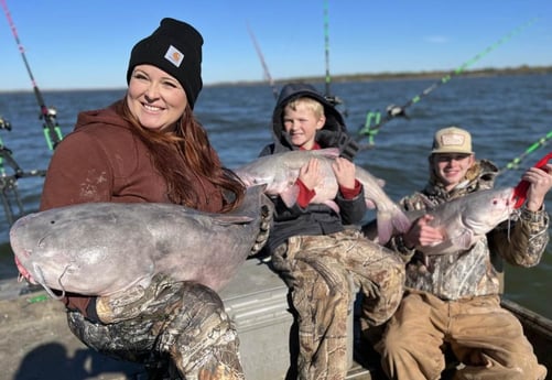 Blue Catfish Fishing in Dallas, Texas