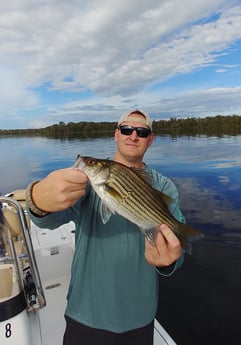 Hybrid Striped Bass Fishing in St. Augustine, Florida