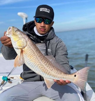 Redfish, Speckled Trout / Spotted Seatrout fishing in Galveston, Texas