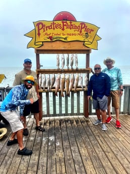 Redfish, Speckled Trout / Spotted Seatrout fishing in South Padre Island, Texas