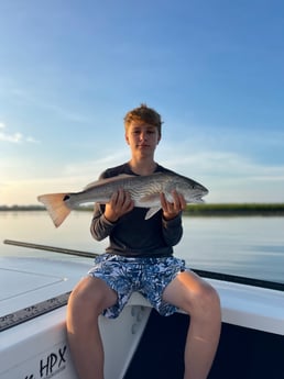 Redfish fishing in Wrightsville Beach, North Carolina