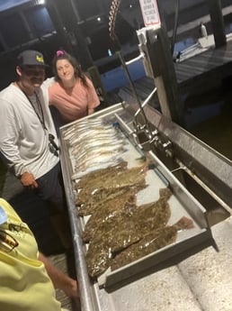 Flounder, Speckled Trout Fishing in Galveston, Texas