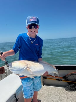 Redfish fishing in Galveston, Texas