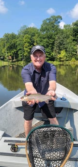 Rainbow Trout fishing in Broken Bow, Oklahoma