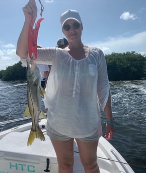 Snook fishing in Key Largo, Florida