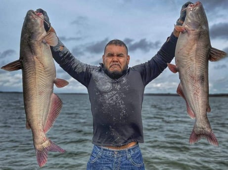 Blue Catfish Fishing in Dallas, Texas