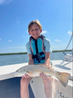 Redfish fishing in Wrightsville Beach, North Carolina